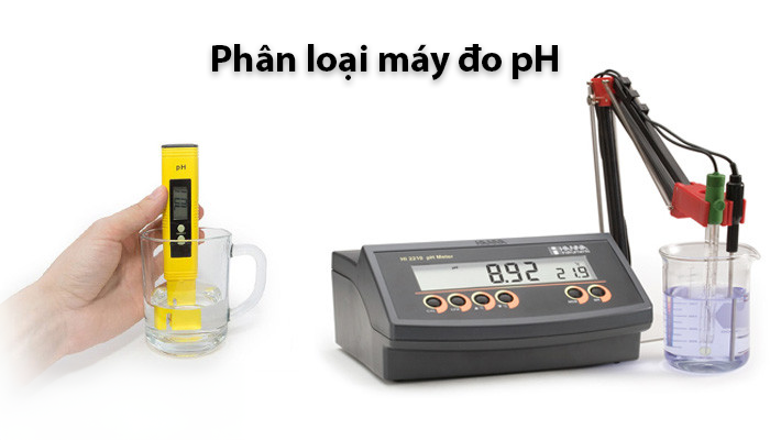 Phân loại máy đo pH Phân loại máy đo pH